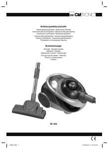 Manual Clatronic BS 1256 Vacuum Cleaner