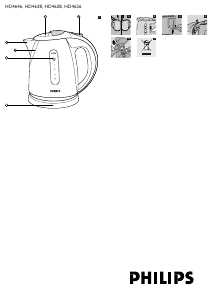 Manuál Philips HD4638 Konvice