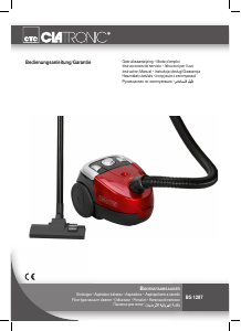 Manual Clatronic BS 1287 Vacuum Cleaner