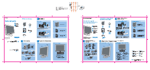 Manuale Philips 190CW7CS Monitor LCD