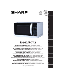 Instrukcja Sharp R-642 Kuchenka mikrofalowa