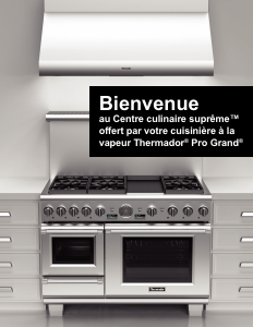 Mode d’emploi Thermador PRD48JDSGC Cuisinière