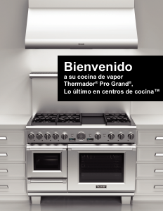 Manual de uso Thermador PRD48JDSGC Cocina