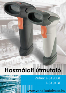 Használati útmutató Zebex Z-3191BT Vonalkód-olvasó