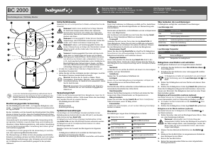 Manual Hartig and Helling BC 2000 Baby Monitor