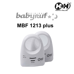 Manual Hartig and Helling MBF 1213 Plus Baby Monitor