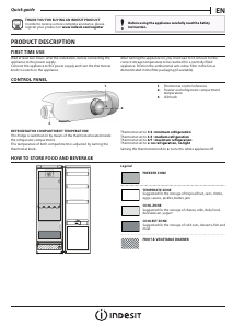 Manual Indesit SI6 1 S 1 Refrigerator