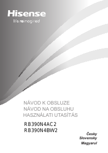 Návod Hisense RB390N4BW2 Chladnička s mrazničkou