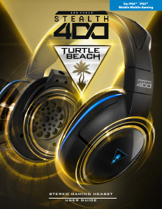 Handleiding Turtle Beach Ear Force Stealth 400 Headset