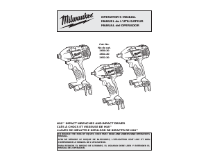 Mode d’emploi Milwaukee 2651-20 Visseuse à choc