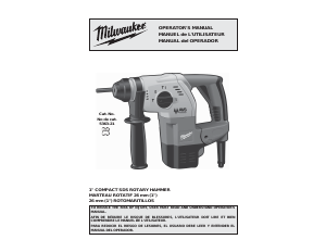 Manual Milwaukee 5363-21 Rotary Hammer
