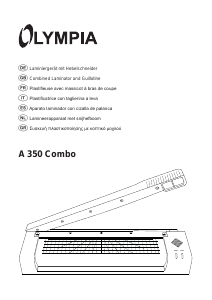 Manuale Olympia A 350 Combo Plastificatrice