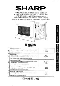 Handleiding Sharp R-960A Magnetron