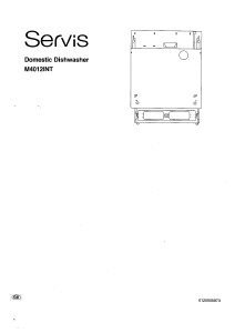Handleiding Servis M4012INT Vaatwasser