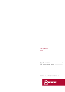 Manual Neff D55ML67N0 Hotă