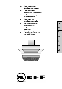 Εγχειρίδιο Neff D5855X0GB Απορροφητήρας