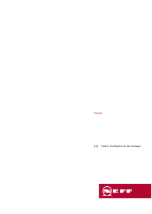 Mode d’emploi Neff D62PBC0N0B Hotte aspirante