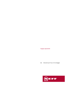 Manuale Neff D72PBC0N0B Cappa da cucina