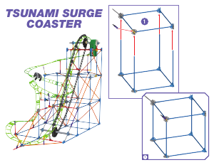 Manual K'nex set 51438 Thrill Rides Tsunami Surge