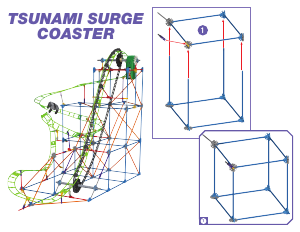 Mode d’emploi K'nex set 51438 Thrill Rides Tsunami Surge