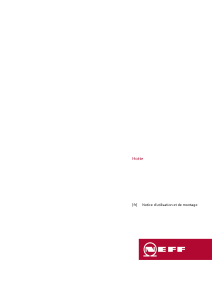Mode d’emploi Neff D94BHM1N0B Hotte aspirante