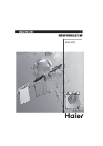 Bedienungsanleitung Haier HW60-1402D Waschmaschine