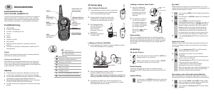 Käyttöohje Exibel FX-112 Kannettava radiopuhelin