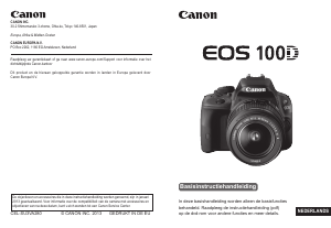 Handleiding Canon EOS 100D Digitale camera