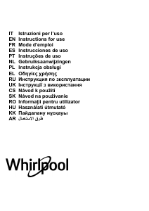 Instrukcja Whirlpool WHB 92F UT X Okap kuchenny