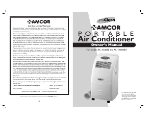 Manual Amcor AL-10000E Air Conditioner