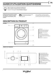 Mode d’emploi Whirlpool FWDG961483WSVFR N Lave-linge séchant