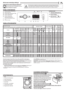Instrukcja Whirlpool FWSL 61251 B PL N Pralka