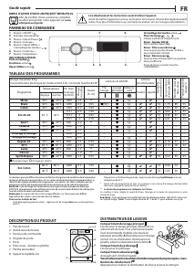 Mode d’emploi Whirlpool PFFS 38248 W FR Lave-linge