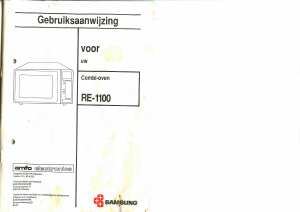 Handleiding Samsung RE-1100 Magnetron