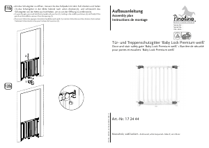 Manual Pinolino Baby Lock Premium Baby Gate