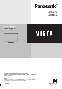 Mode d’emploi Panasonic TX-PF42ST30 Viera Téléviseur plasma