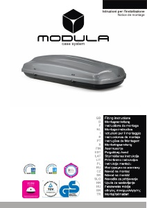 Mode d’emploi Modula Voyager 340 Coffre de toit