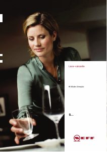 Mode d’emploi Neff S52N69X1EU Lave-vaisselle