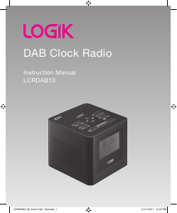 Handleiding Logik LCRDAB10 Wekkerradio