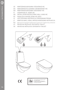 Manual de uso Gustavsberg 5G84 Inodoro