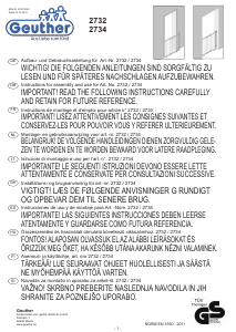 Manuale Geuther 2732 Cancelletto bambini