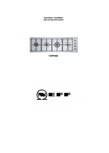 Manual Neff T29V35N0 Hob