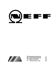 Használati útmutató Neff T4284X0 Főzőlap
