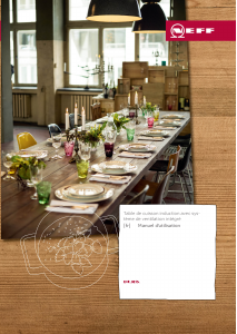 Mode d’emploi Neff T48CB1AX2 Table de cuisson