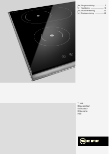 Bruksanvisning Neff T54T86N2 Kokeplate
