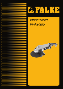 Bruksanvisning Falke 37507 Vinkelslip