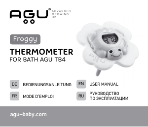Bedienungsanleitung AGU TB4 Badthermometer