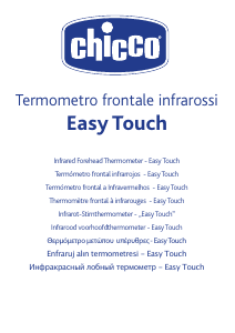 Mode d’emploi Chicco Easy Touch Thermomètre