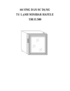 Hướng dẫn sử dụng Häfele 538.11.500 Tủ lạnh