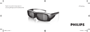 Руководство Philips PTA516 Активные 3D очки